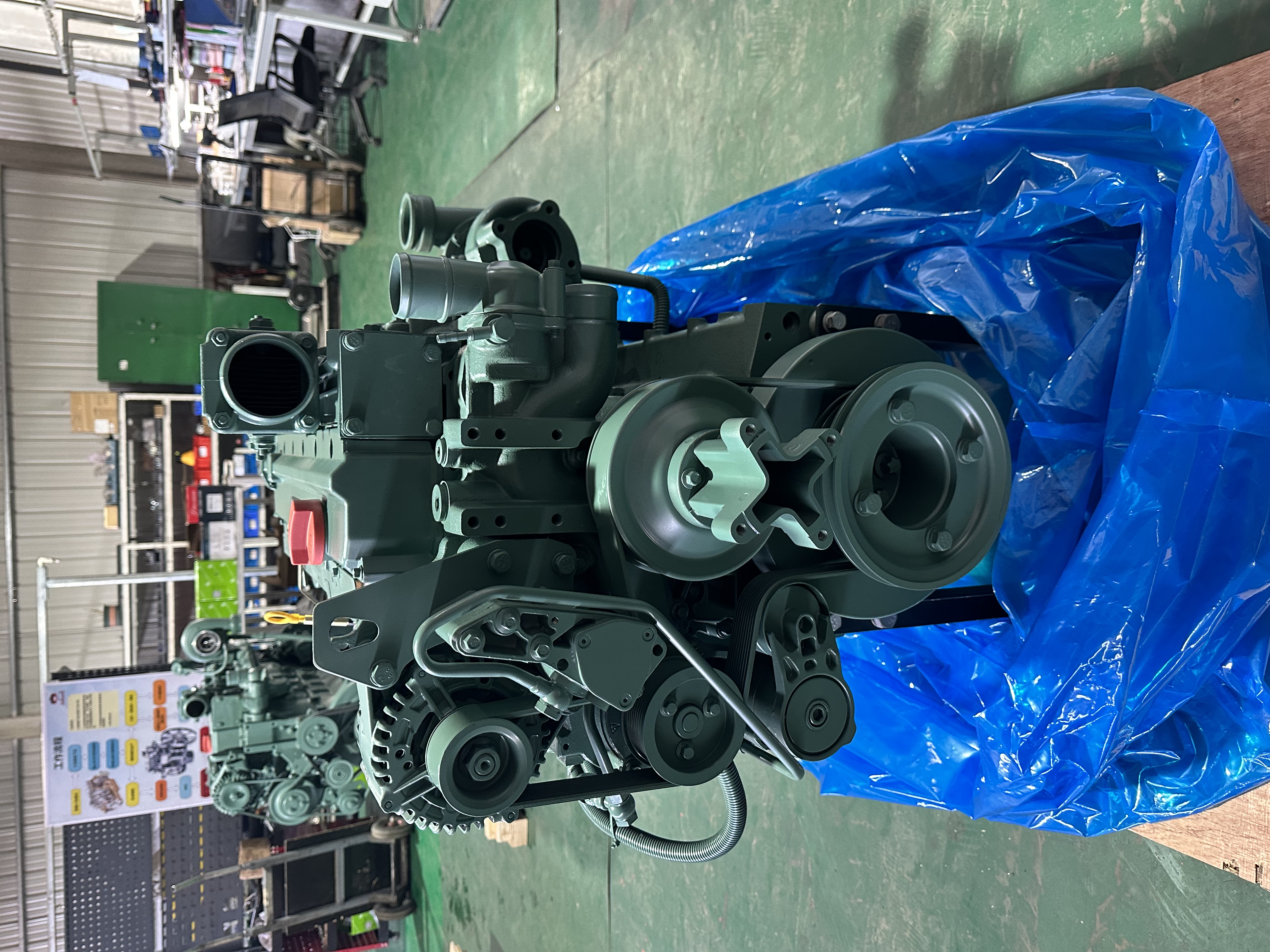 Diesel 6 Cylinder D6d Engine 14377636 EC210B excavator diesel engine D6DECE2 replacement for VOLVO