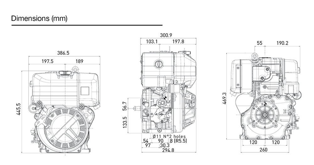 Kohler KD15-350S Specifications & Technical Data (2019-2024)