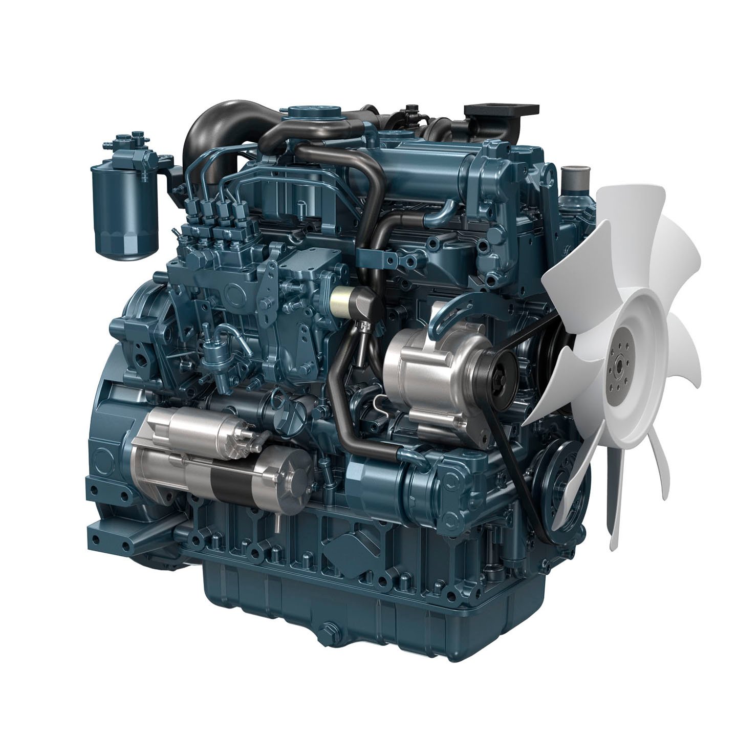 Kubota V2607-DI-T-E3B Specifications & Technical Data (2017-2024)