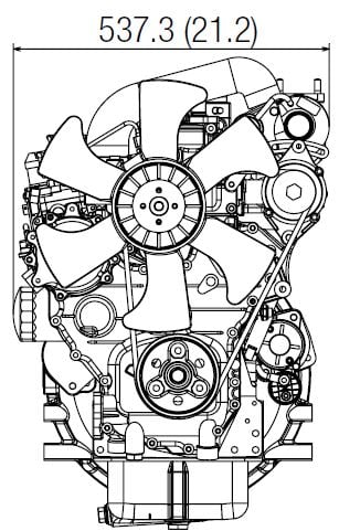 Kubota V3600 Specifications & Technical Data (2015-2018)