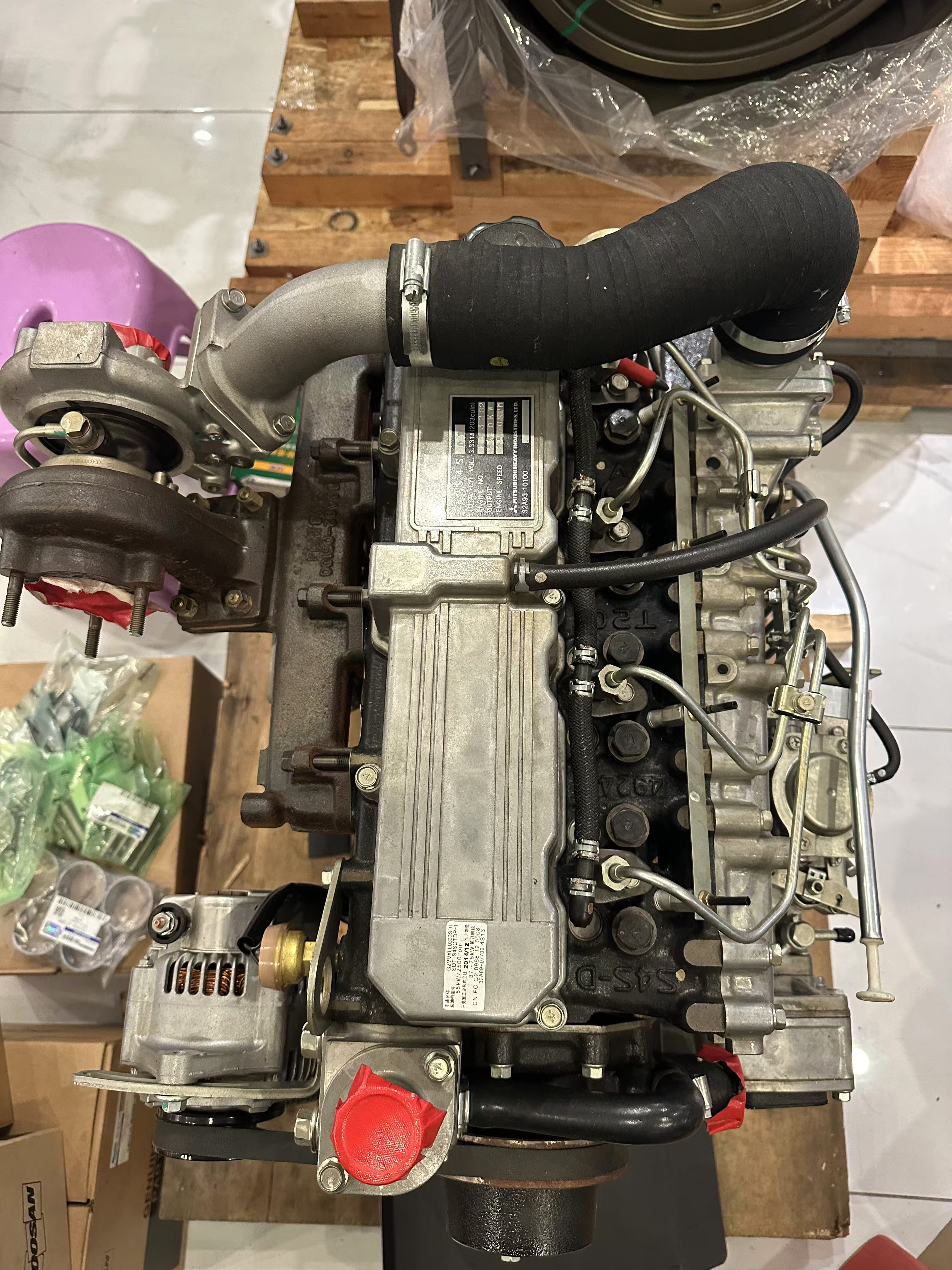 Mitsubishi Diesel Engine S4ST Engine Assy